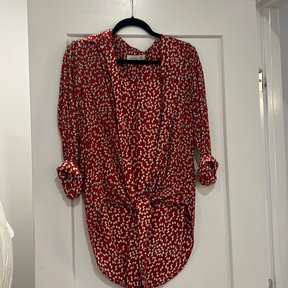 Faithfull tie blouse